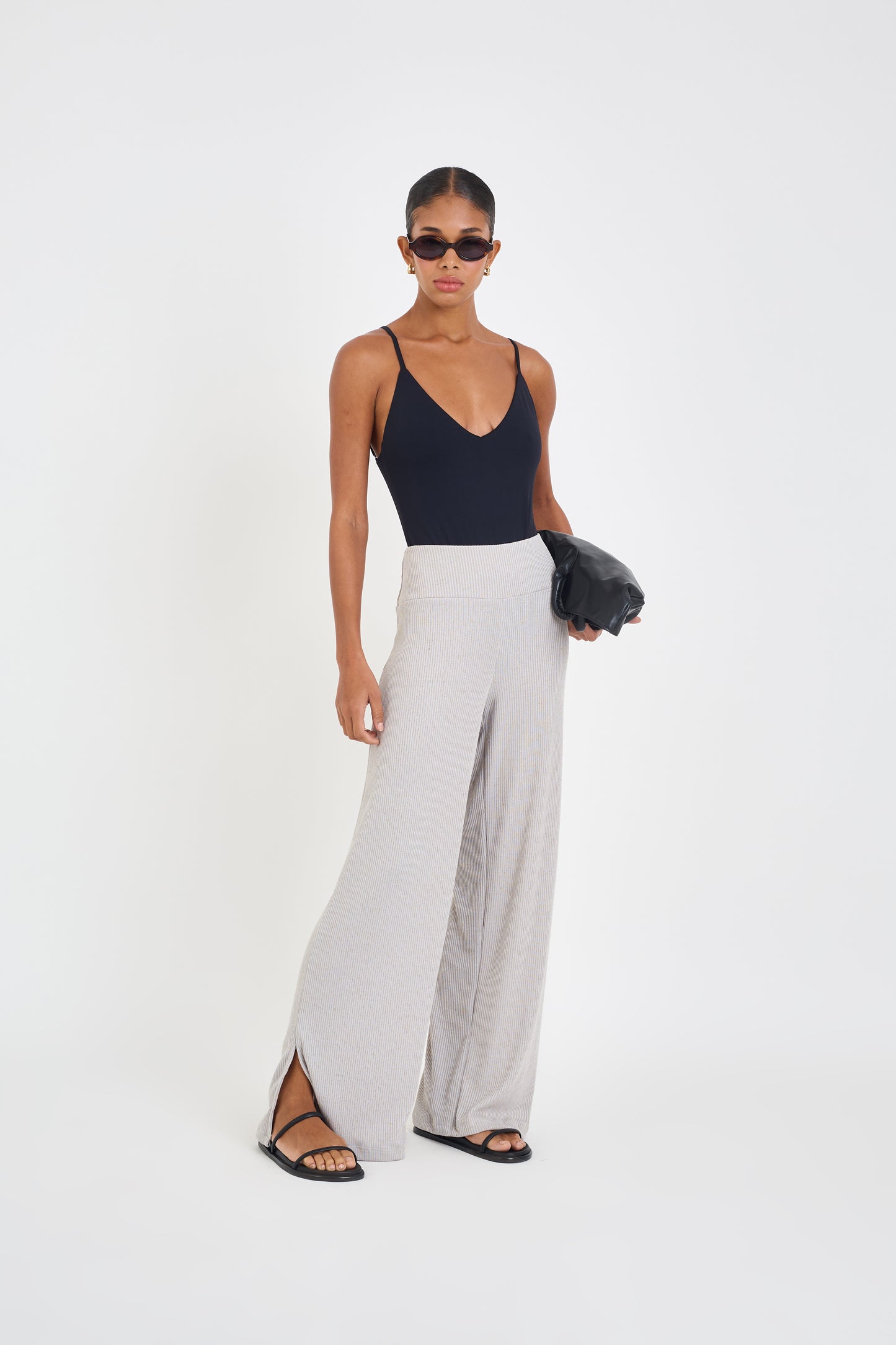 BEIGE COMFY EBI PANTS