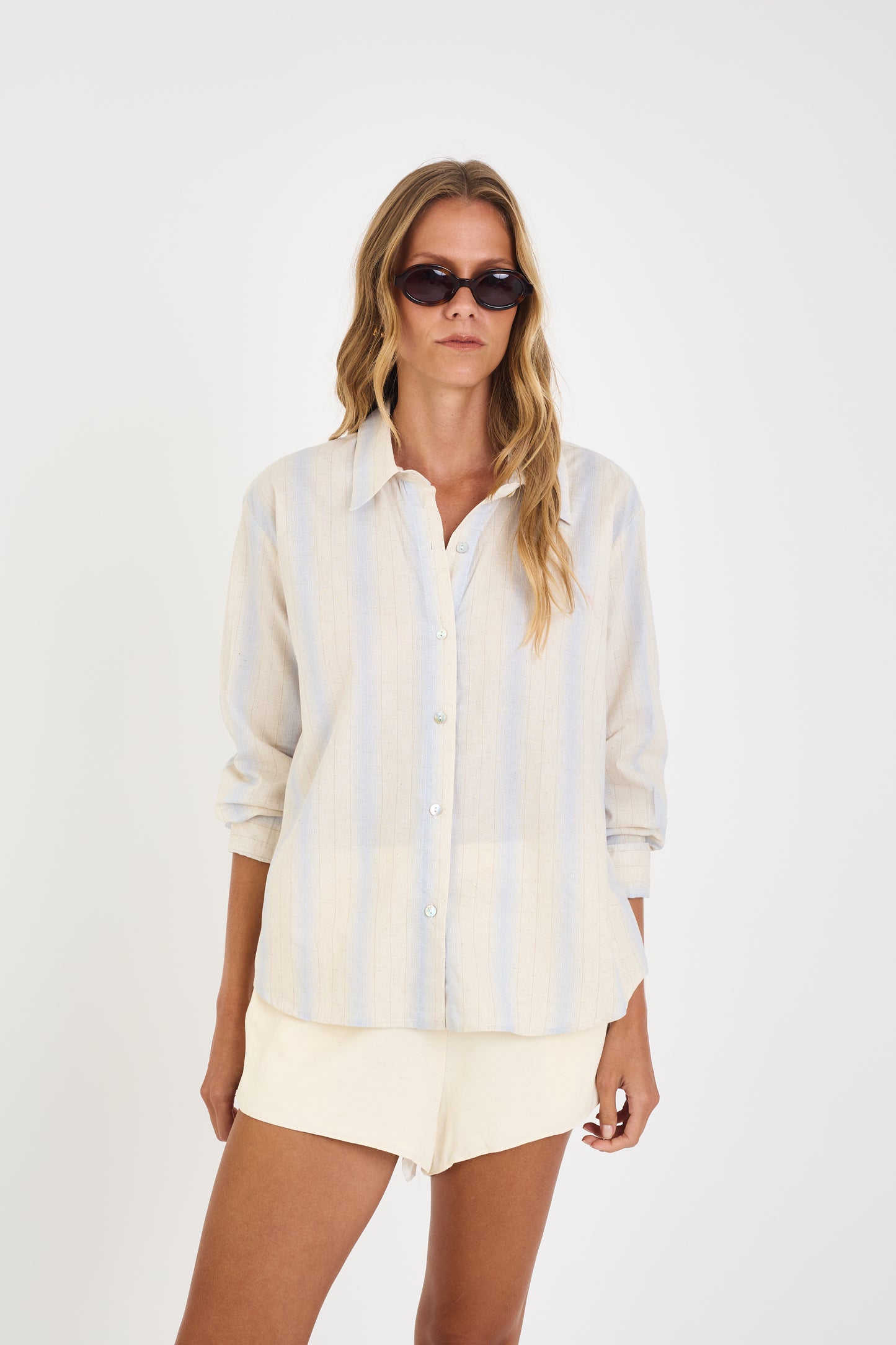 STRIPED LUHI RIV BLOUSE