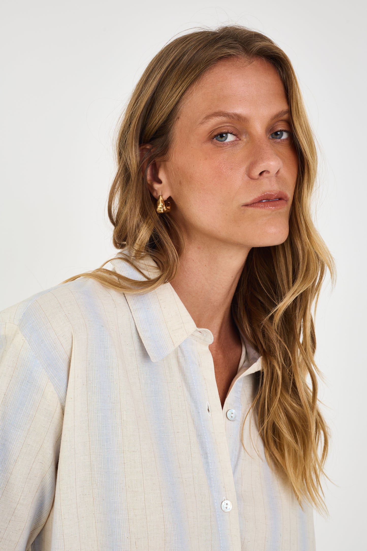 STRIPED LUHI RIV BLOUSE