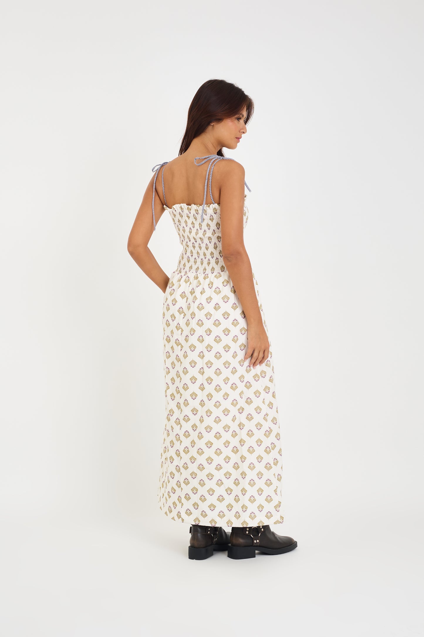PRINTED FLORA MEL DRESS