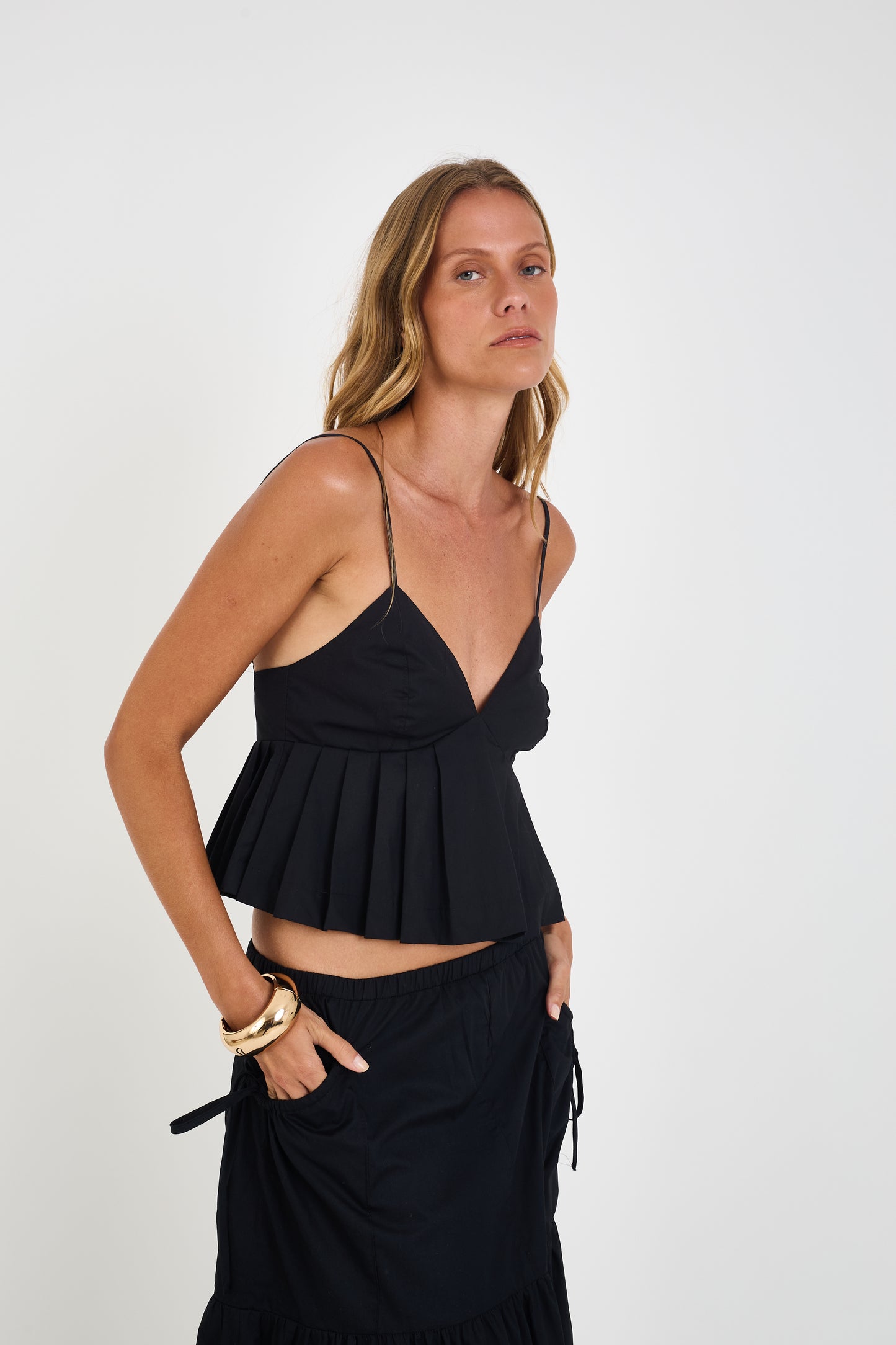 BLACK MILANO MEL BLOUSE