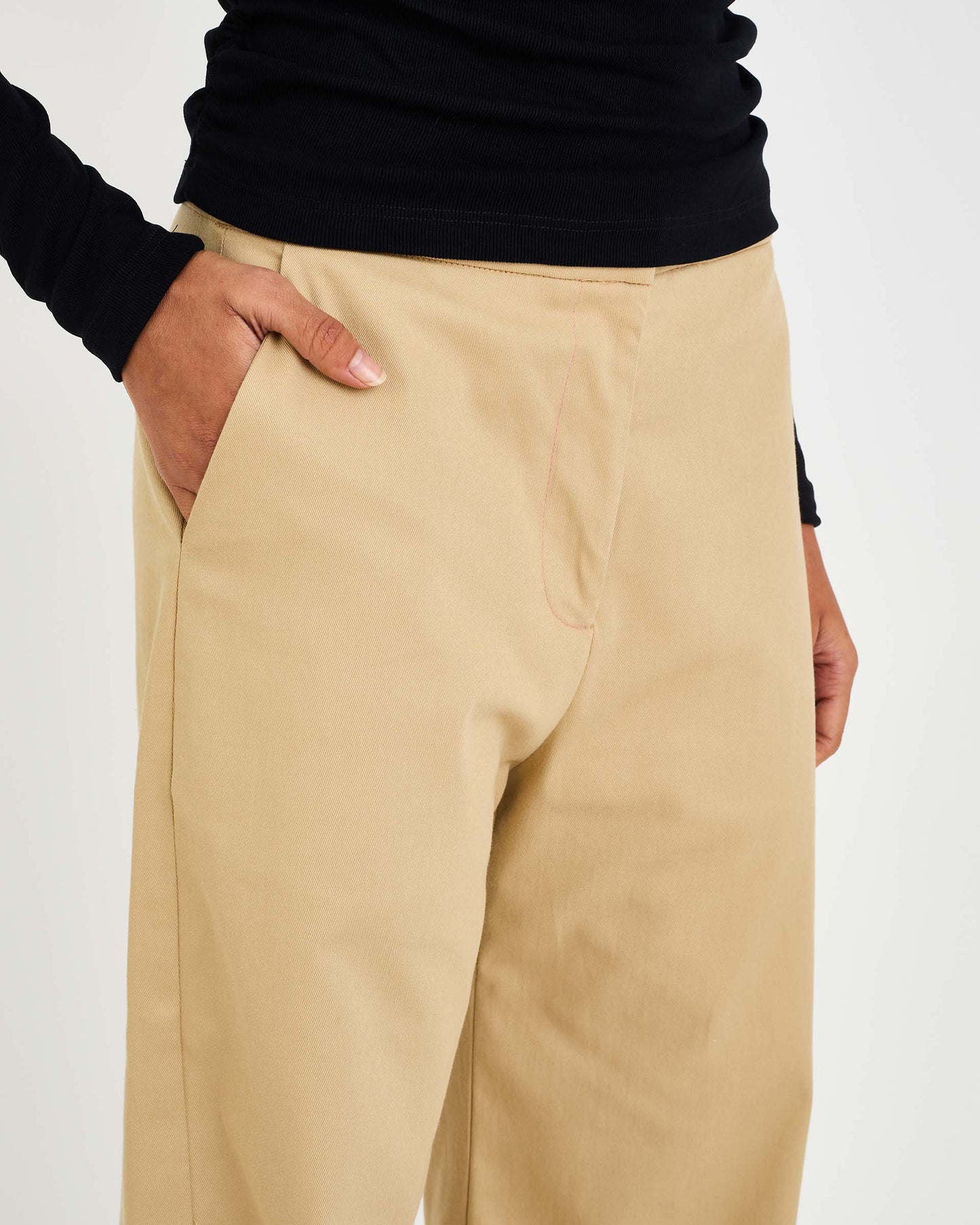 BEIGE UTILITY NOX PANTS