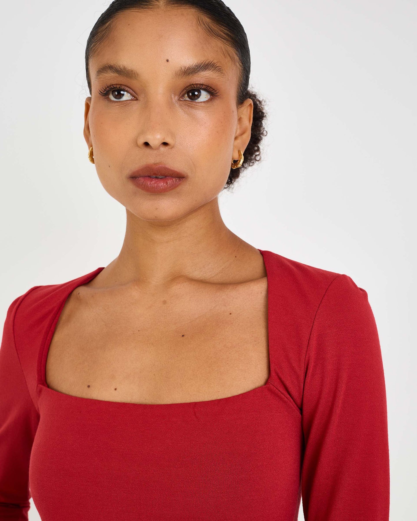 RED FAN EVE TOP