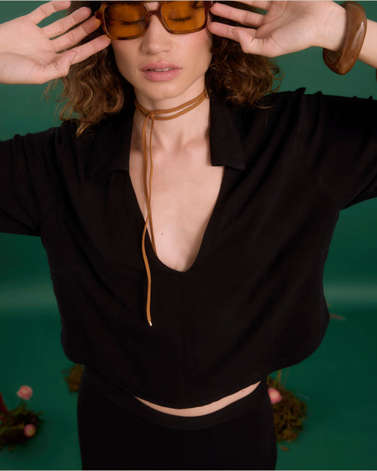 BLACK EVE JADE TOP