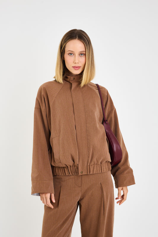 BROWN ALF ARA COAT