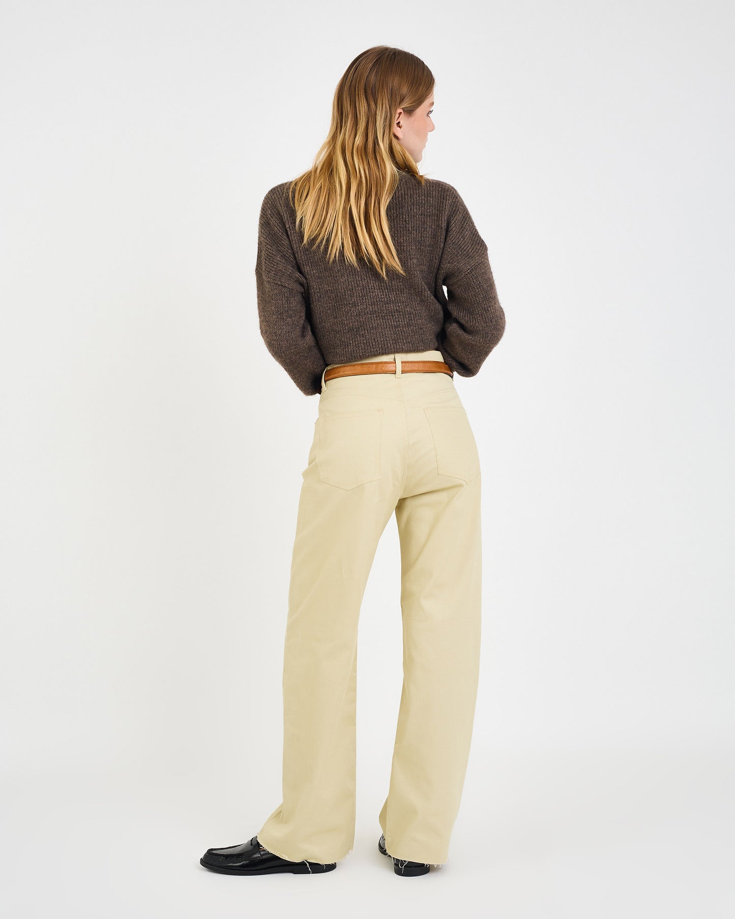BEIGE NEV TWILL PANTS