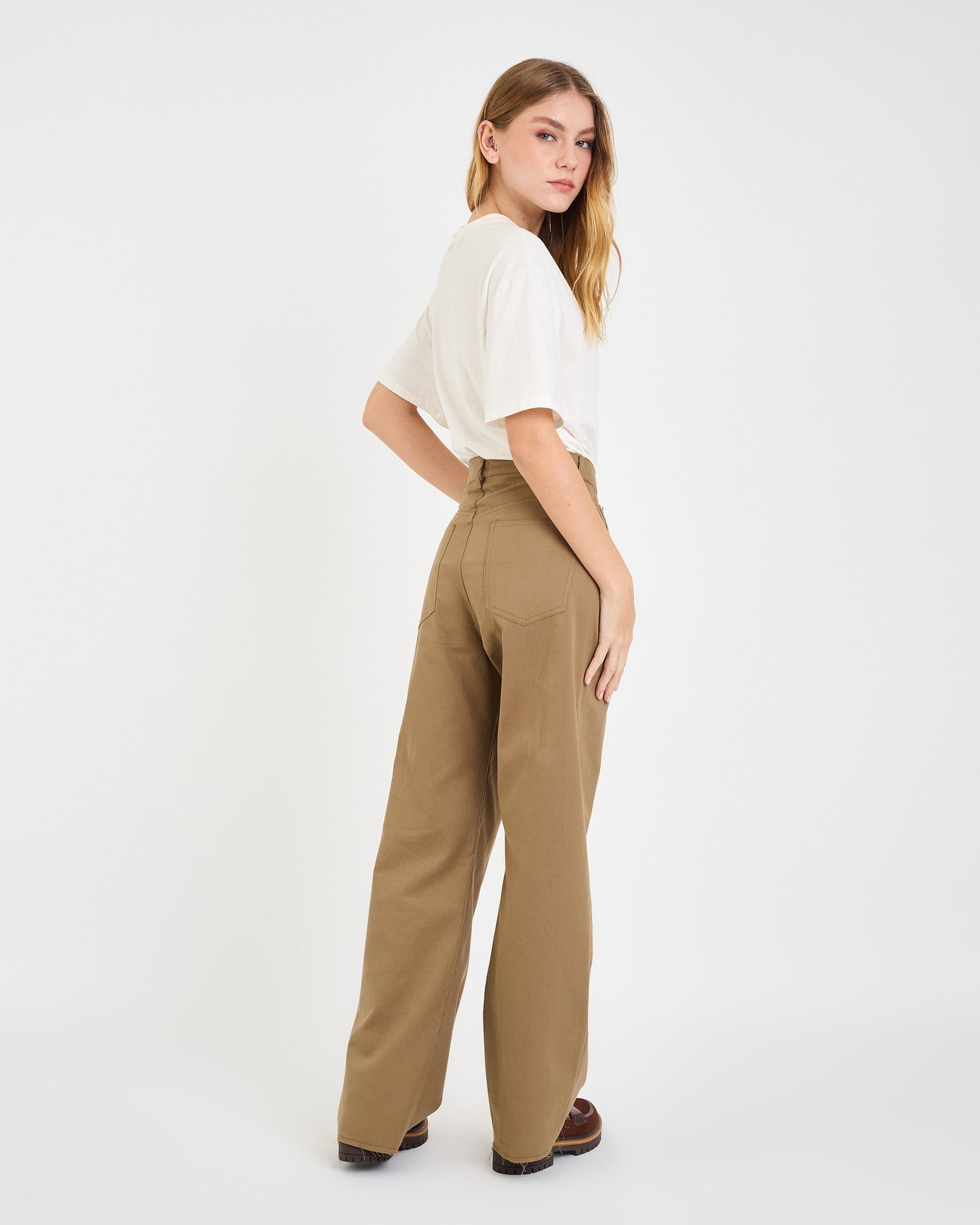 GREEN NEV TWILL PANTS
