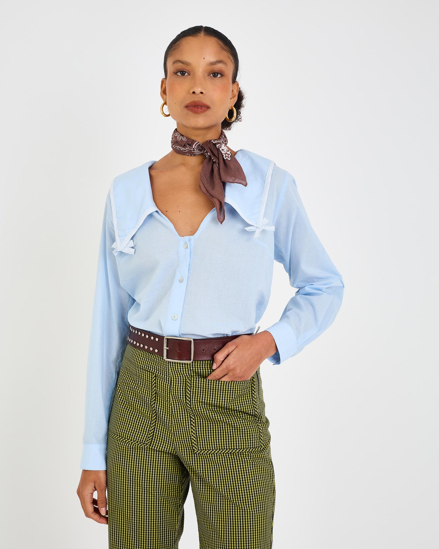 BLUE LOV LOVE SHIRT