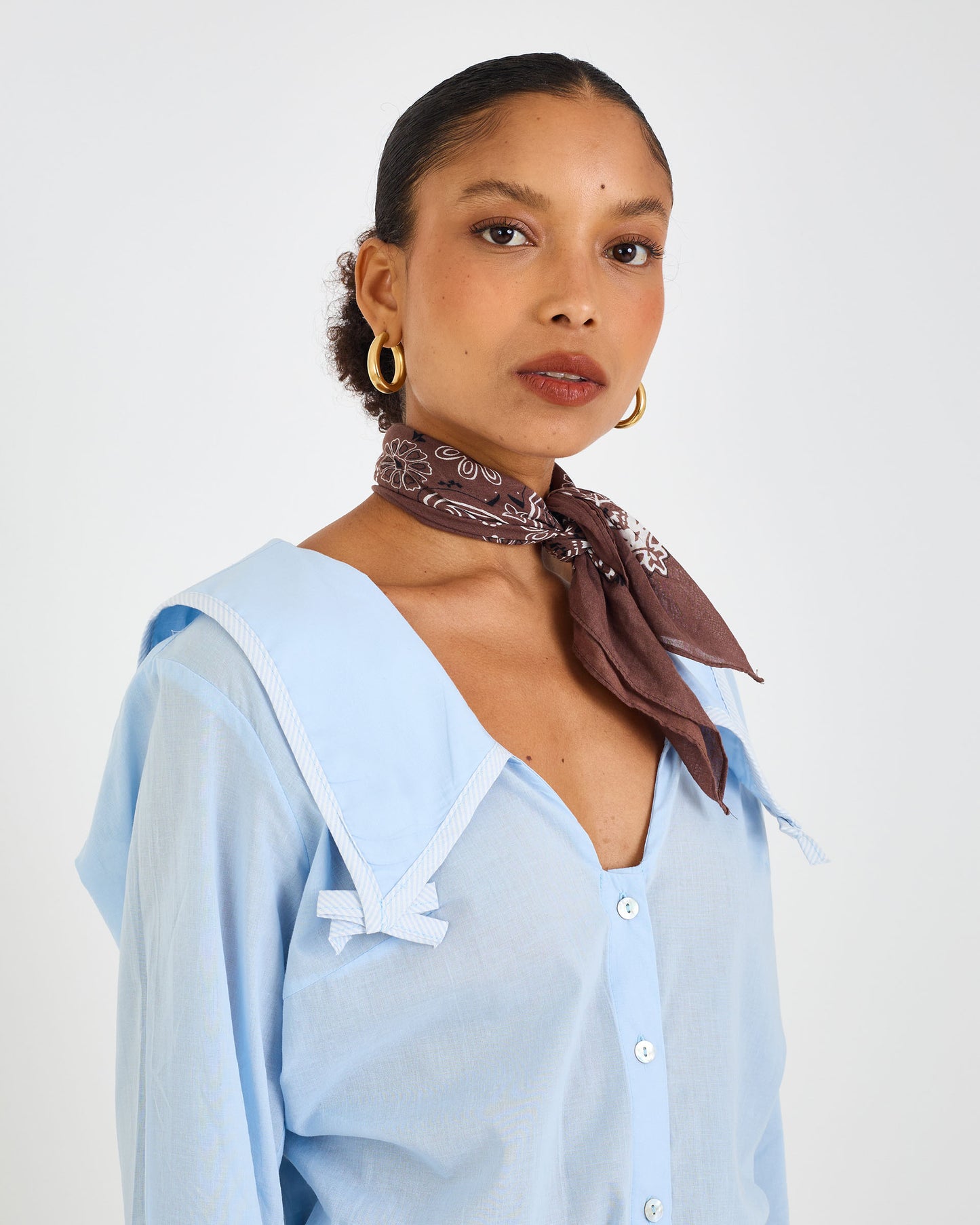 BLUE LOV LOVE SHIRT