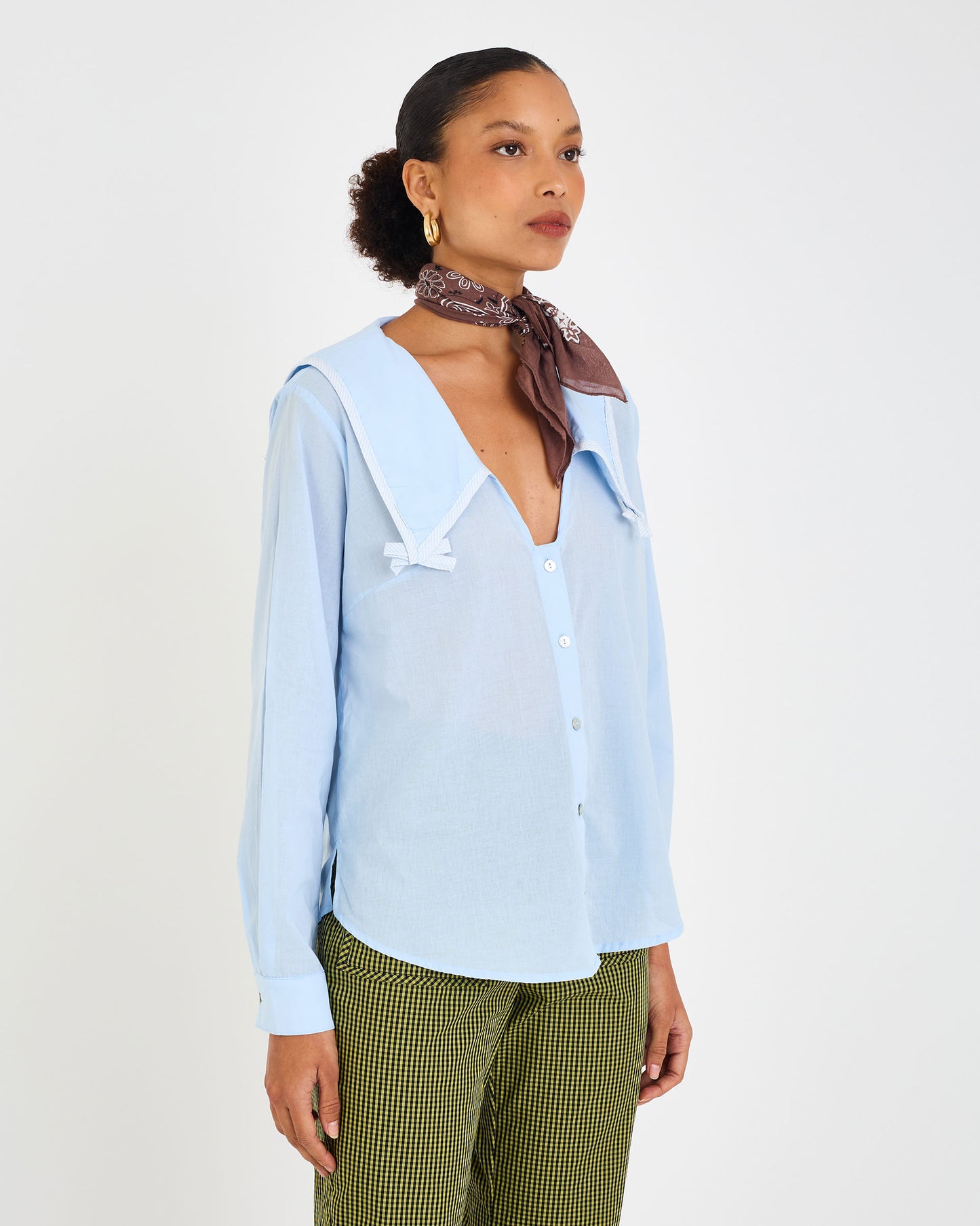 BLUE LOV LOVE SHIRT