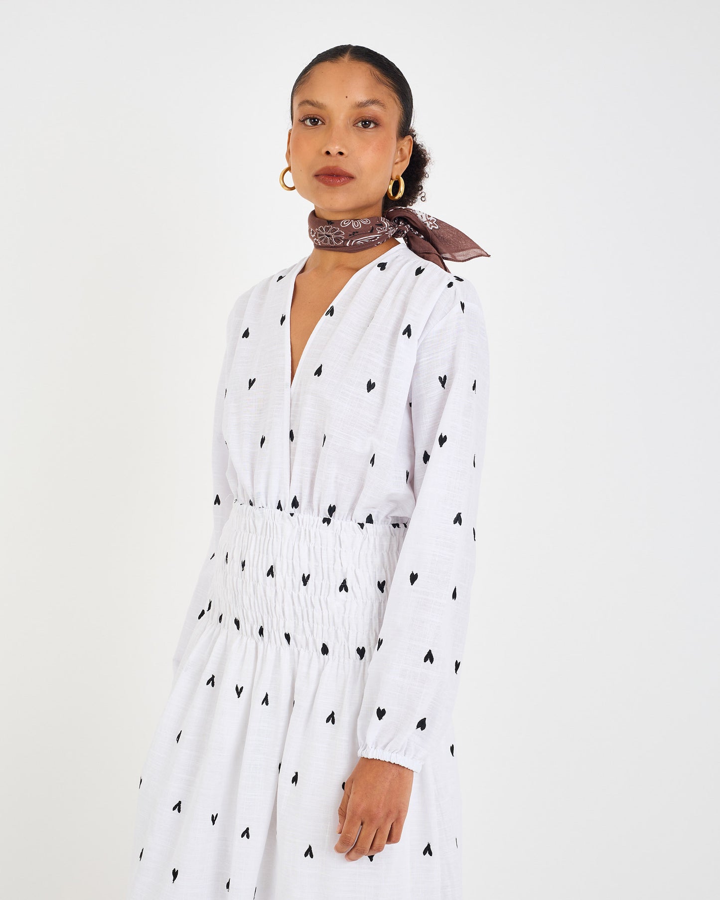 PRINTED LOV LOVE DRESS