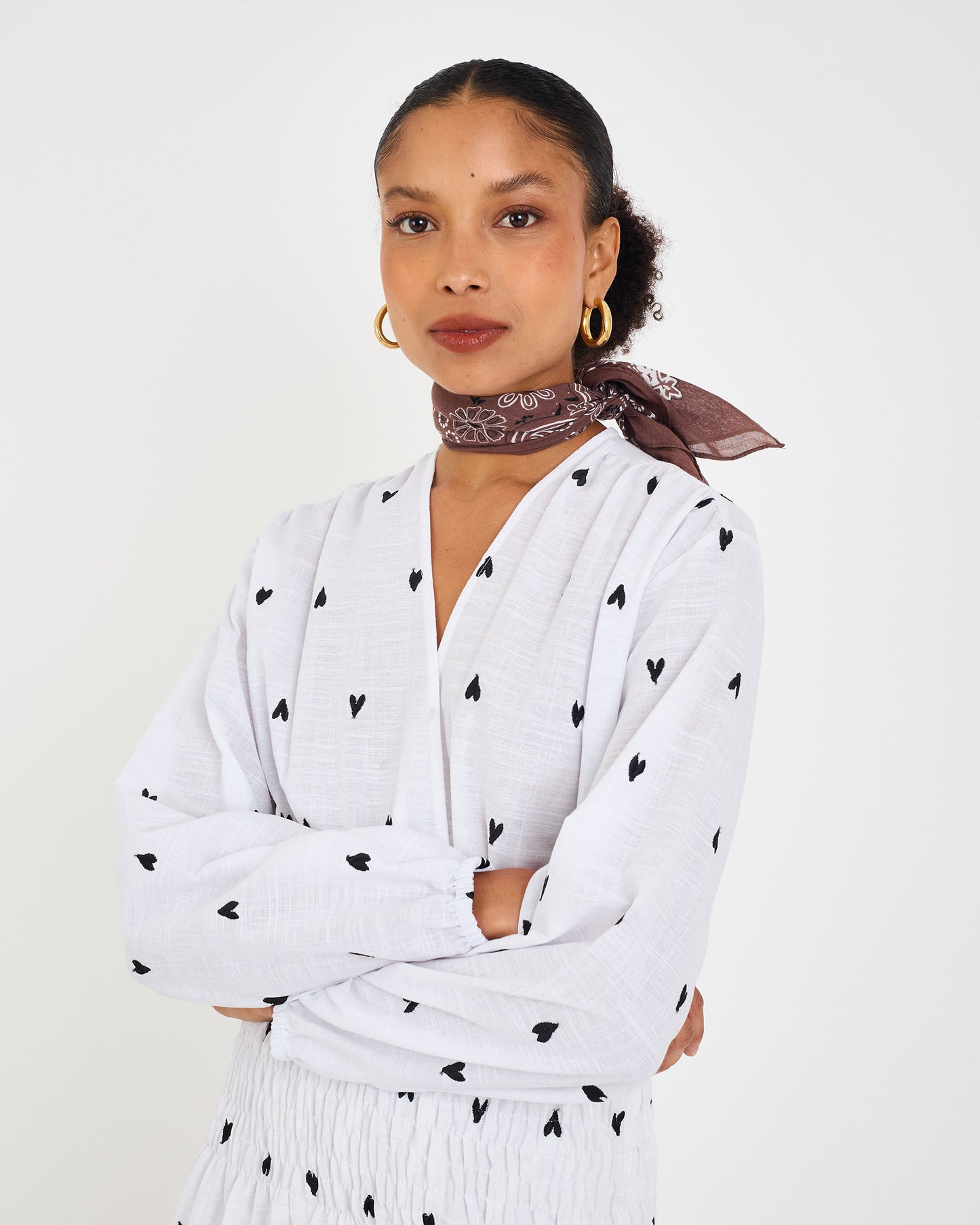 PRINTED LOV LOVE DRESS