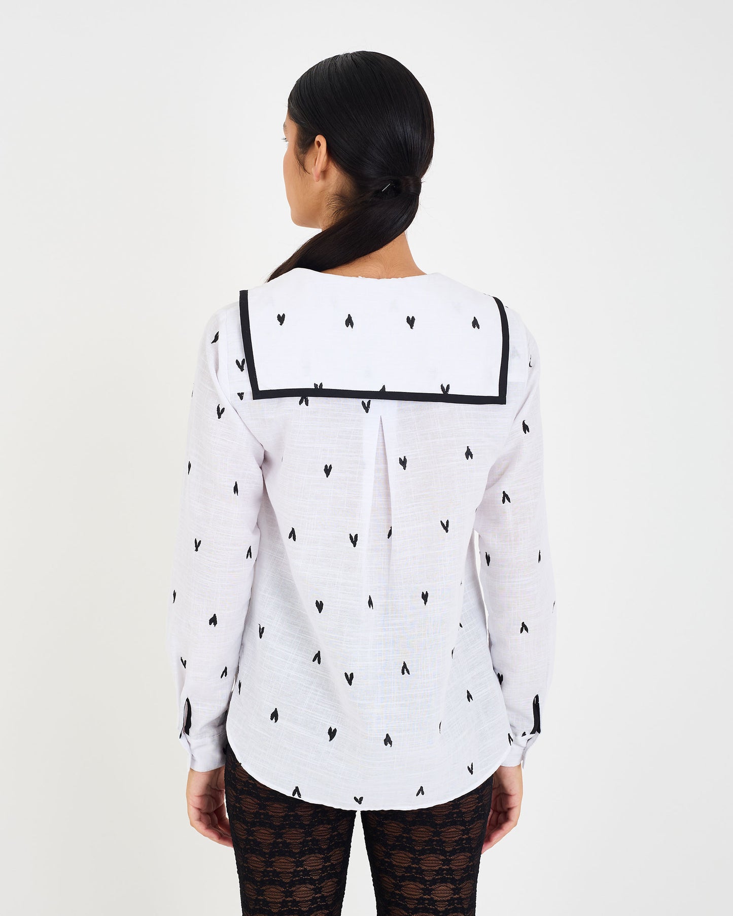 PRINTED LOV COLLAR SHIRT