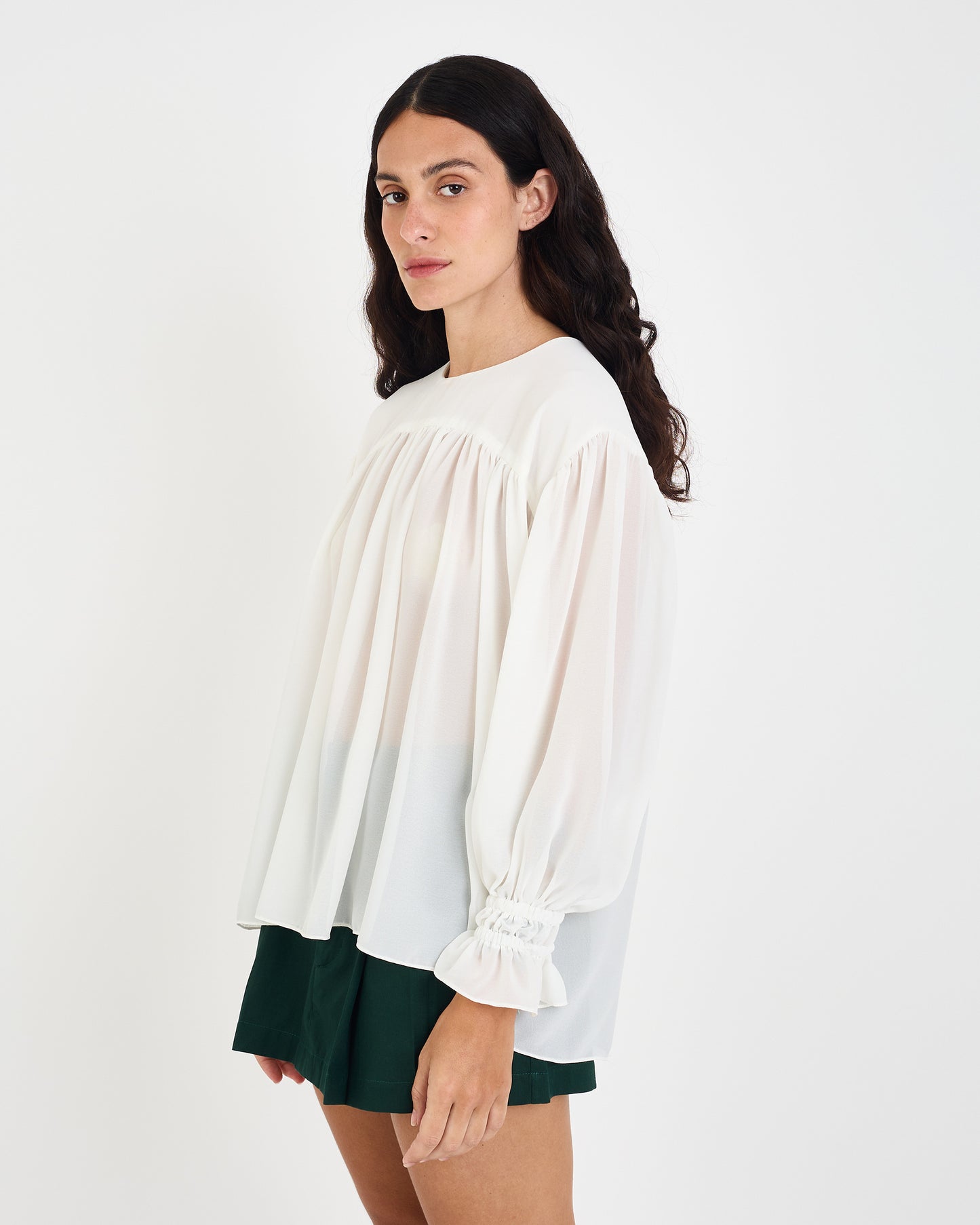 OFF WHITE GEO YALA BLOUSE