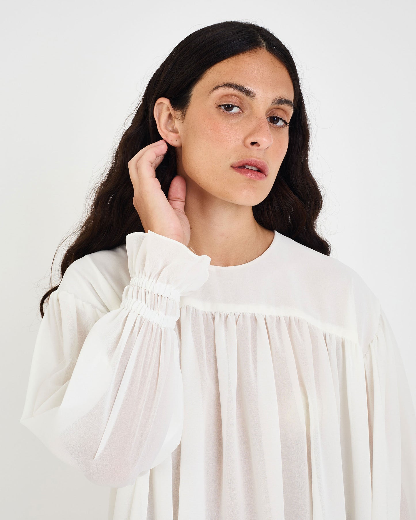 OFF WHITE GEO YALA BLOUSE