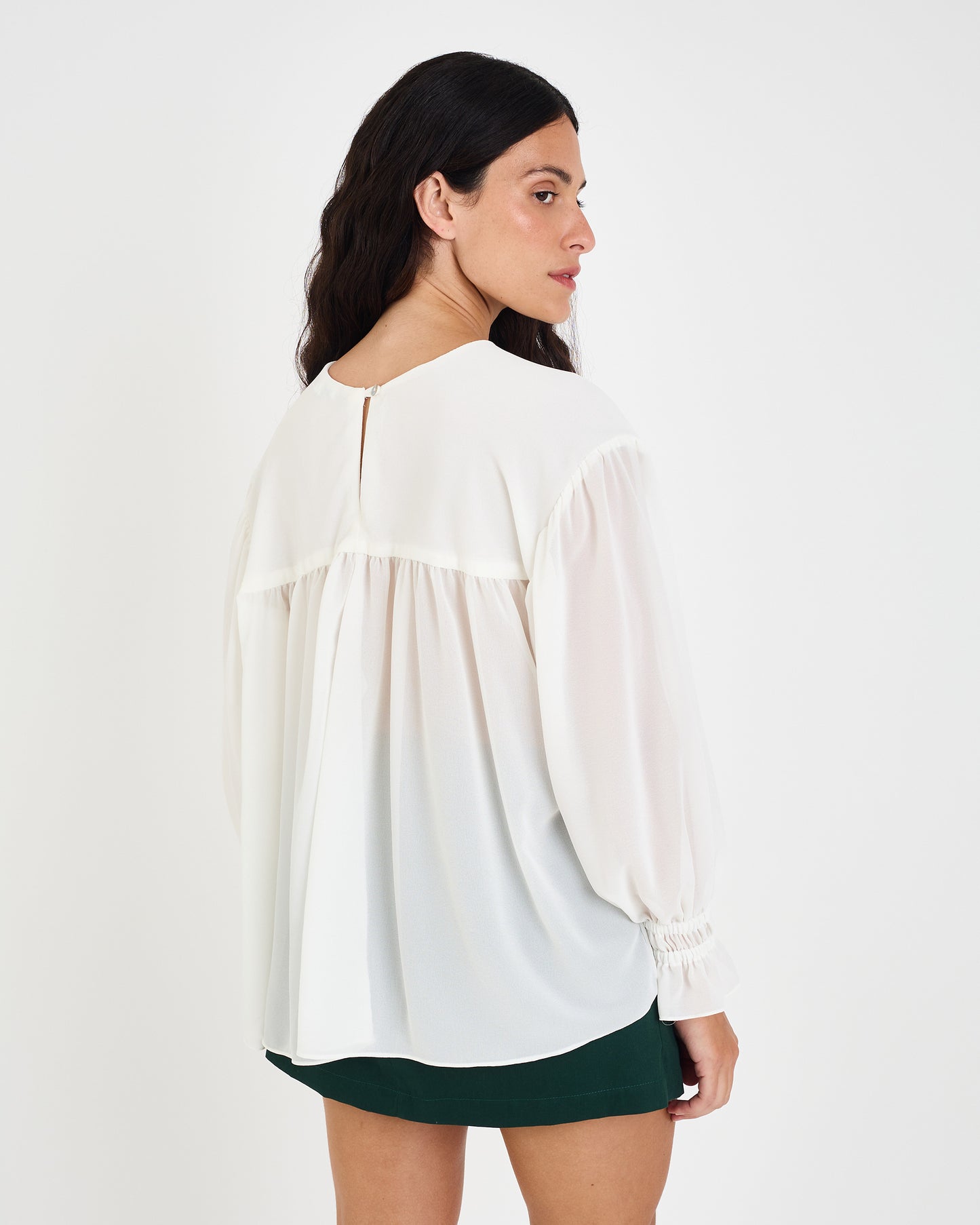 OFF WHITE GEO YALA BLOUSE