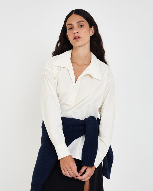 OFF WHITE PAPER GEO SHIRT