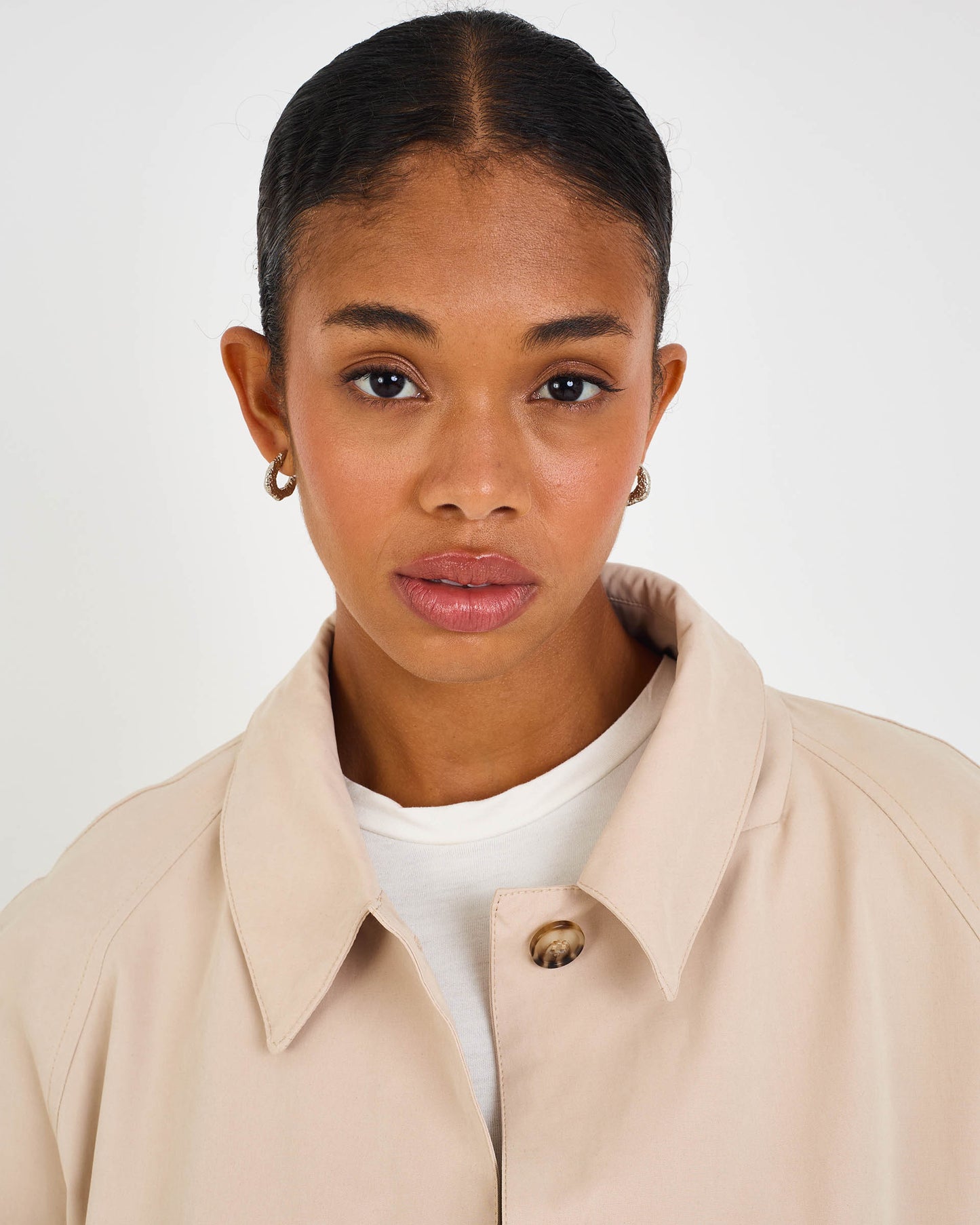 BEIGE GEO CITY TRENCH
