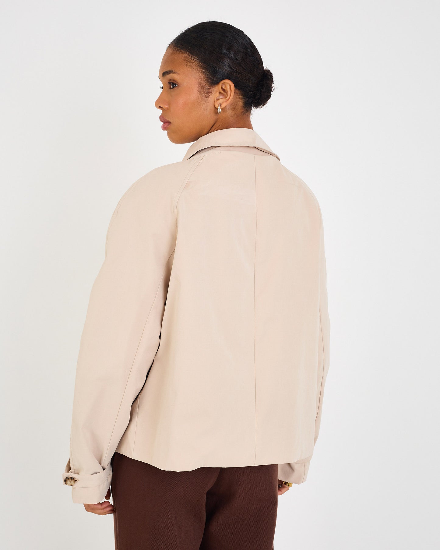 BEIGE GEO CITY TRENCH