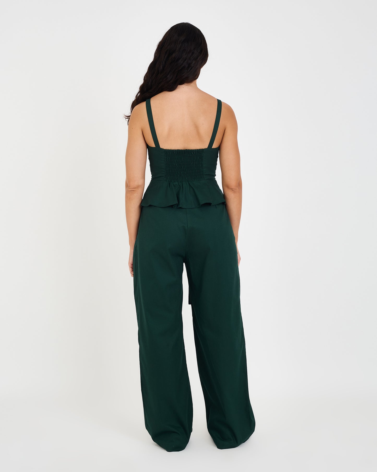 GREEN MOS BOXER PANTS